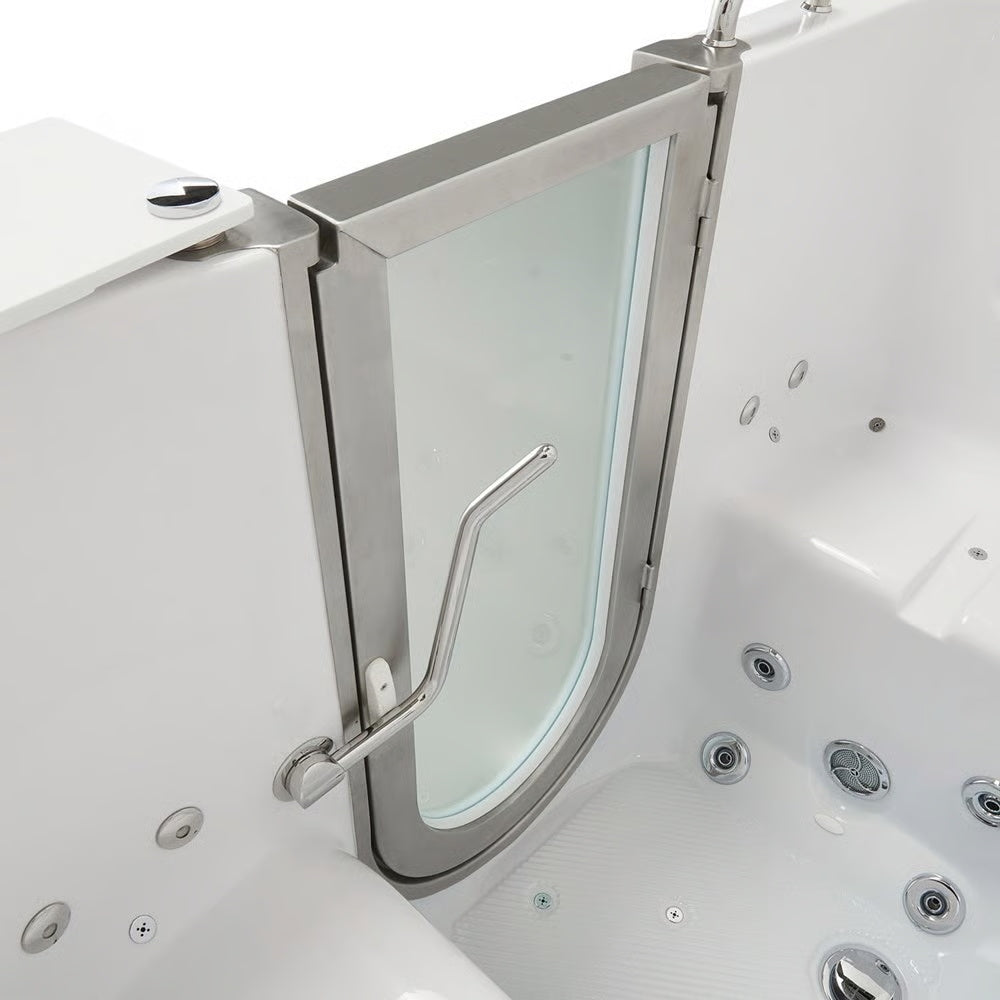 Ella's Bubbles Escape Acrylic Two Seat Walk-In Tub 36″x72″ Dual Drain Technology