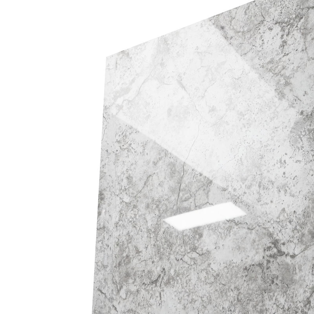 Ella's Bubbles 40″ x 52.5″ x 60″ Glacier Grey Walk-In Tub Surround Wall Kit 4PFWS-GG