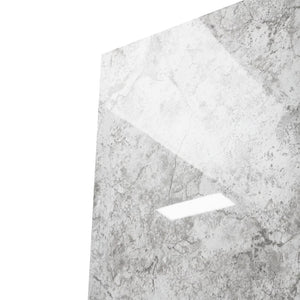 Ella's Bubbles 40″ x 52.5″ x 60″ Glacier Grey Walk-In Tub Surround Wall Kit 4PFWS-GG