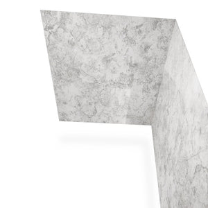 Ella's Bubbles 40″ x 52.5″ x 60″ Glacier Grey Walk-In Tub Surround Wall Kit 4PFWS-GG