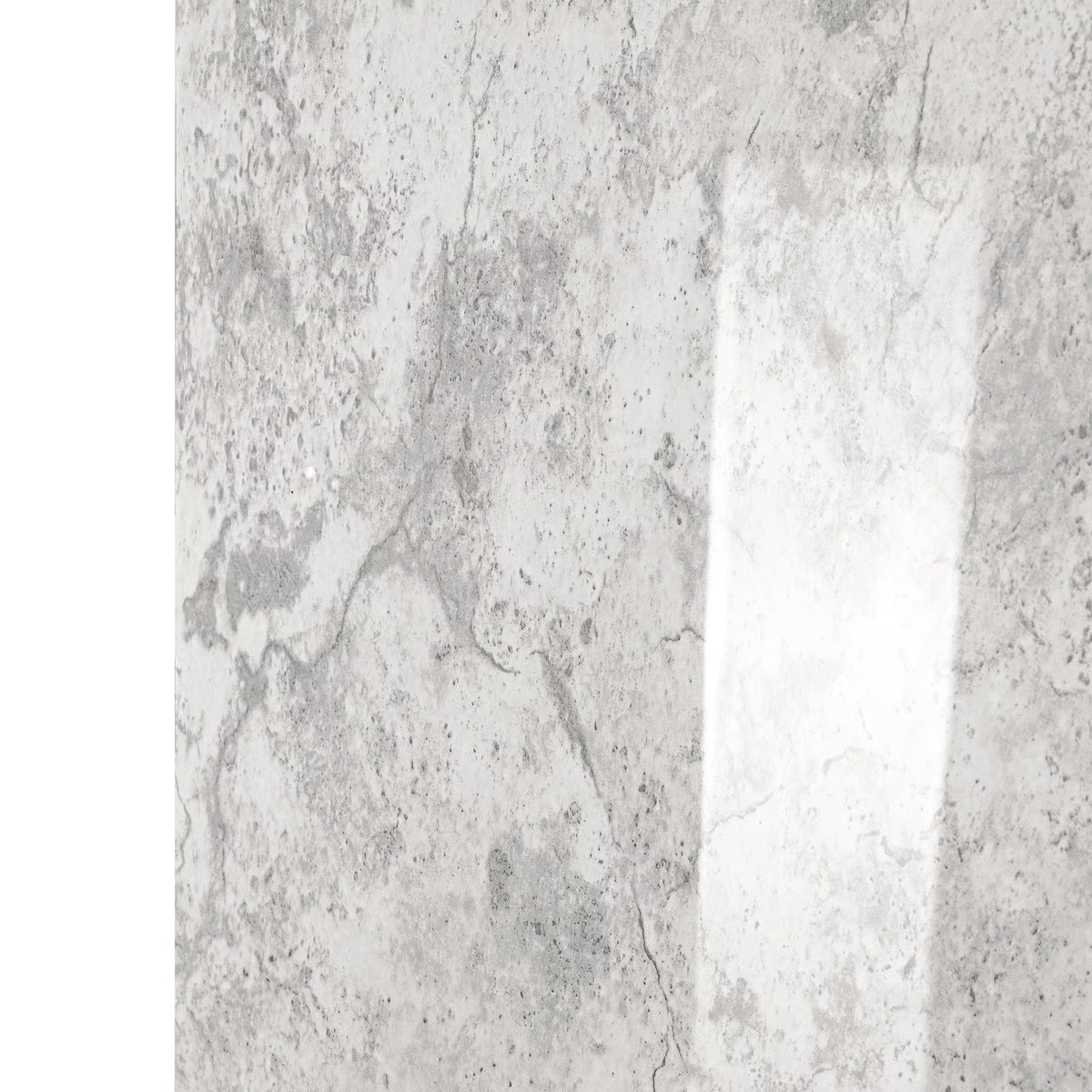 Ella's Bubbles 40″ x 52.5″ x 60″ Glacier Grey Walk-In Tub Surround Wall Kit 4PFWS-GG