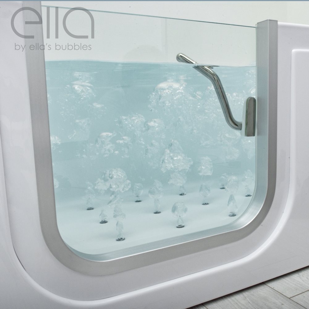 Ella's Bubbles Laydown 30x60 Walk in Bathtub with Drain LA3060