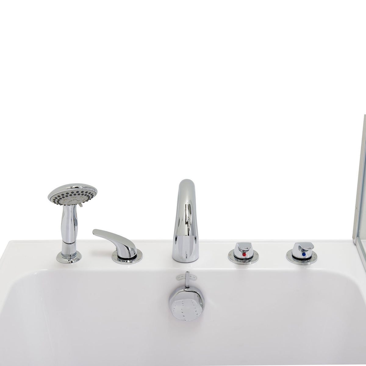 Ella's Bubbles Laydown 32x72 Walk-In Tub with Shower Screen LA3272