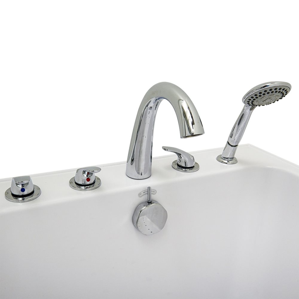 Ella's Bubbles Laydown 32x72 Walk-In Tub with Shower Screen LA3272