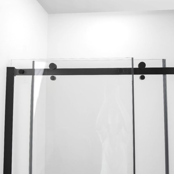 Ella's Bubbles Primo 60" × 72" 6mm Tempered Glass Sliding Door