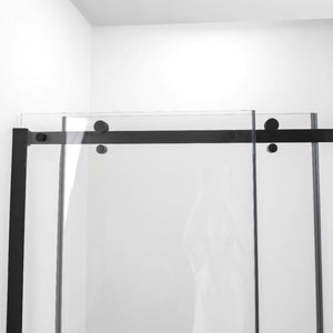 Ella's Bubbles Primo 60" × 72" 6mm Tempered Glass Sliding Door