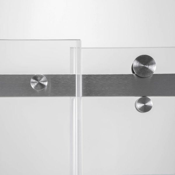 Ella's Bubbles Primo 60" × 72" 6mm Tempered Glass Sliding Door