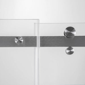 Ella's Bubbles Primo 60" × 72" 6mm Tempered Glass Sliding Door