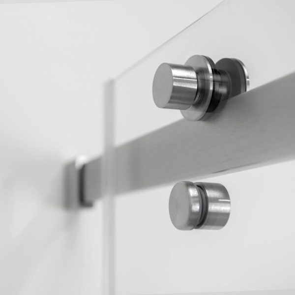 Ella's Bubbles Primo 60" × 72" 6mm Tempered Glass Sliding Door