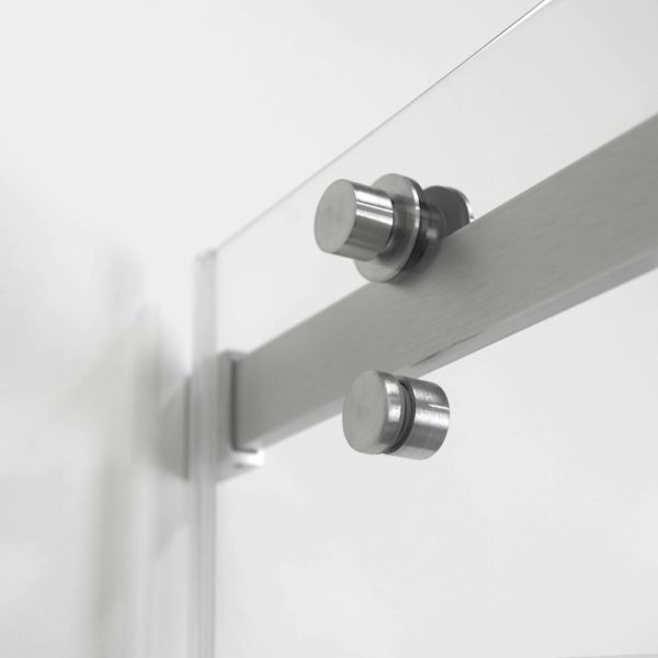 Ella's Bubbles Primo 60" × 72" 6mm Tempered Glass Sliding Door