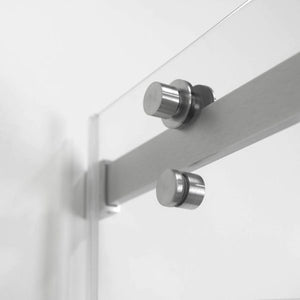 Ella's Bubbles Primo 60" × 72" 6mm Tempered Glass Sliding Door