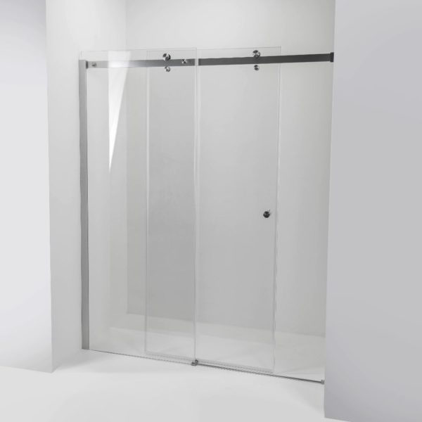 Ella's Bubbles Primo 60" × 72" 6mm Tempered Glass Sliding Door