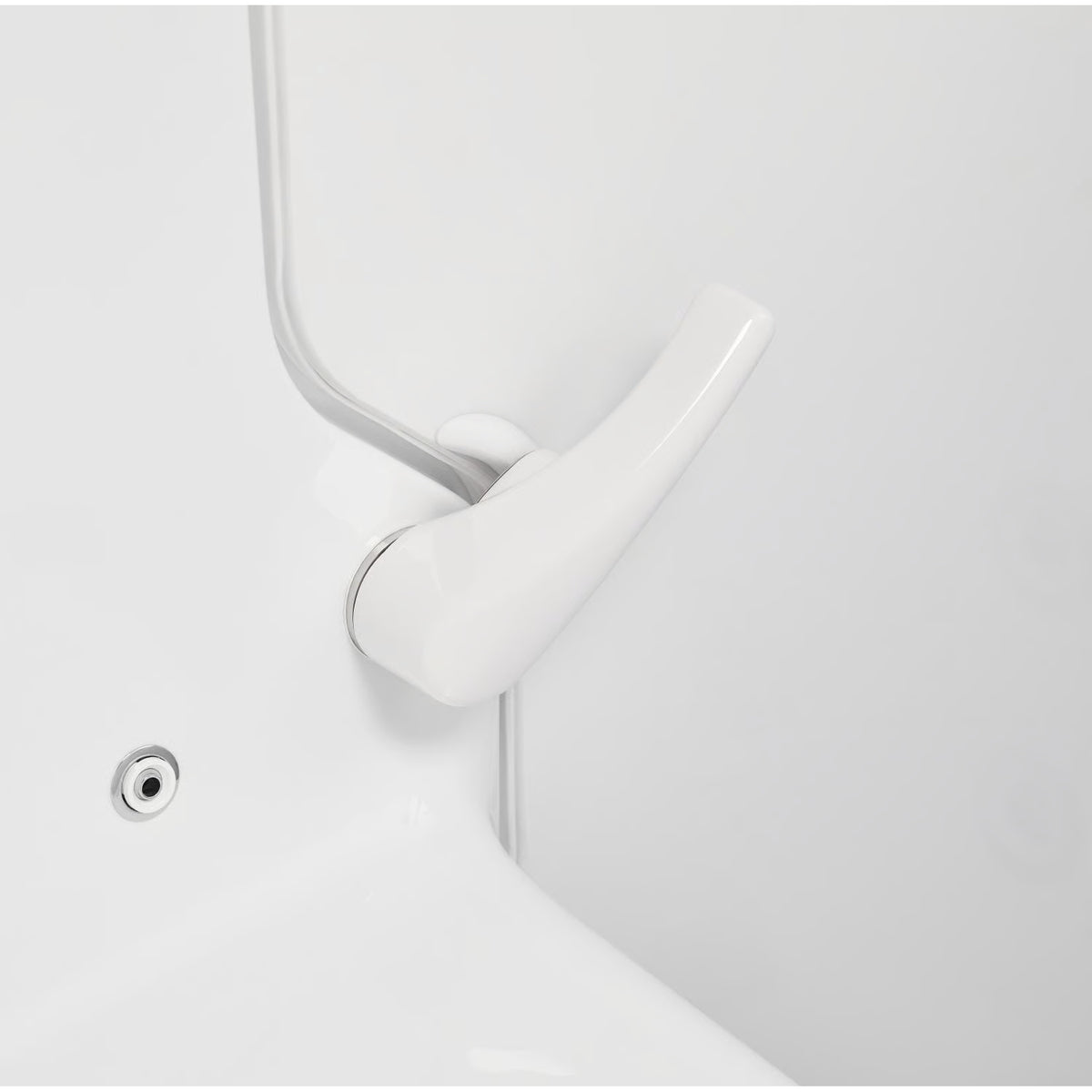 Ella's Bubbles Standard 30″x52” Acrylic Hydro Therapy Massage Walk In Bathtub ES3052H