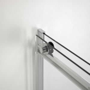 Ella's Bubbles Tidy 8 mm Tempered Glass Sliding Door ALNDY9153