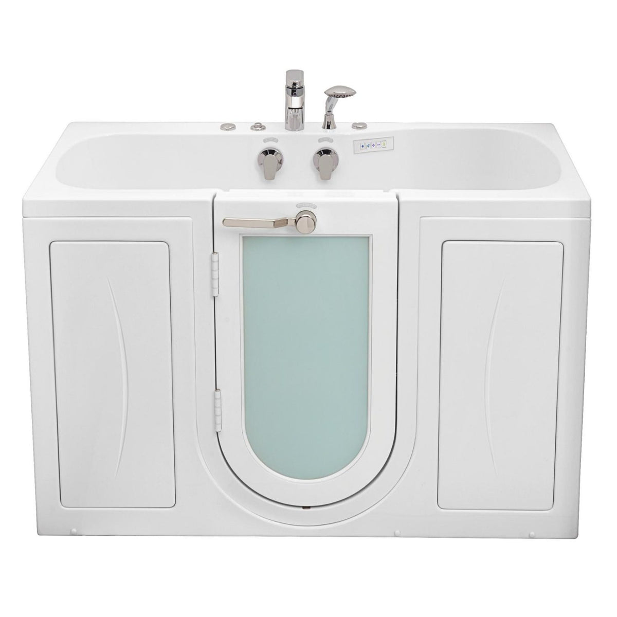 Ella's Bubbles Tub4Two 32"x60" Hydro + Air Massage with Independent Foot Massage Acrylic Two Seat Walk in Tub TO2SA3260