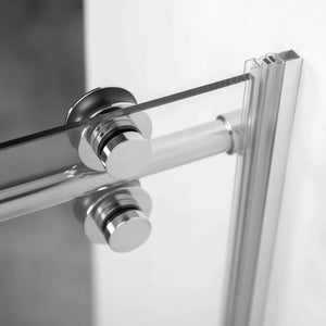 Ella's Bubbles Vivid 60″ × 78″ 8mm Tempered Glass Sliding Door ALBESS03C