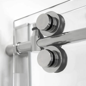 Ella's Bubbles Vivid 60″ × 78″ 8mm Tempered Glass Sliding Door ALBESS03C