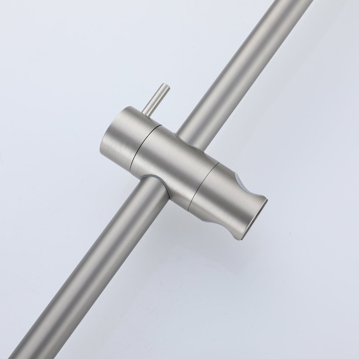 Ella's Bubbles Waterfall Bathtub Faucet Wall Mount with 24″ Slider and Hand Held Shower WMF