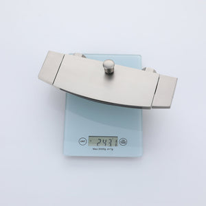 Ella's Bubbles Waterfall Bathtub Faucet Wall Mount with 24″ Slider and Hand Held Shower WMF