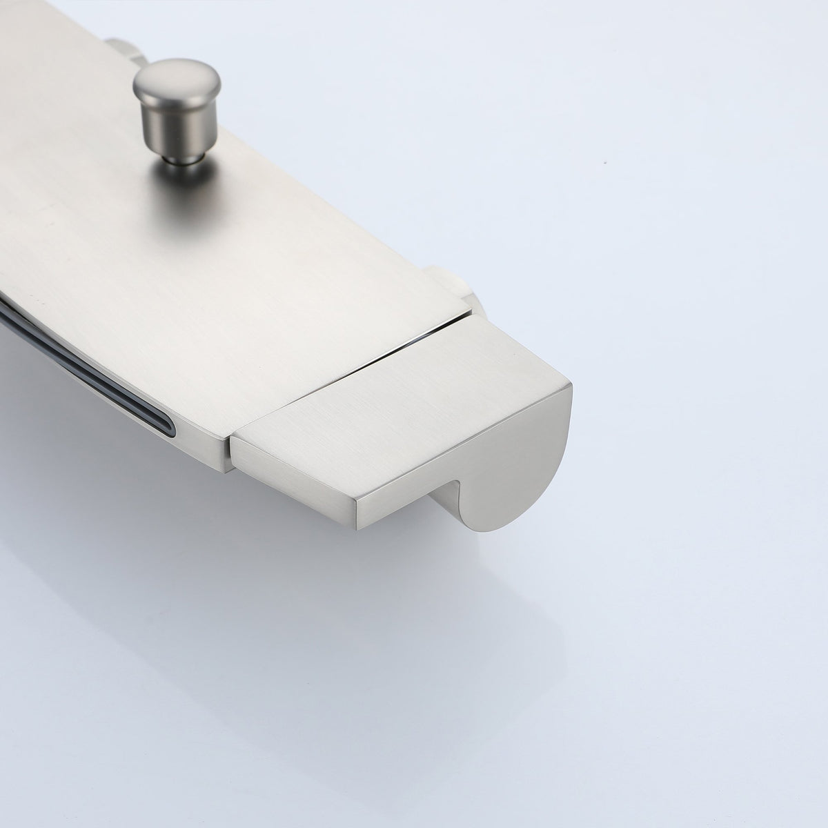 Ella's Bubbles Waterfall Bathtub Faucet Wall Mount with 24″ Slider and Hand Held Shower WMF