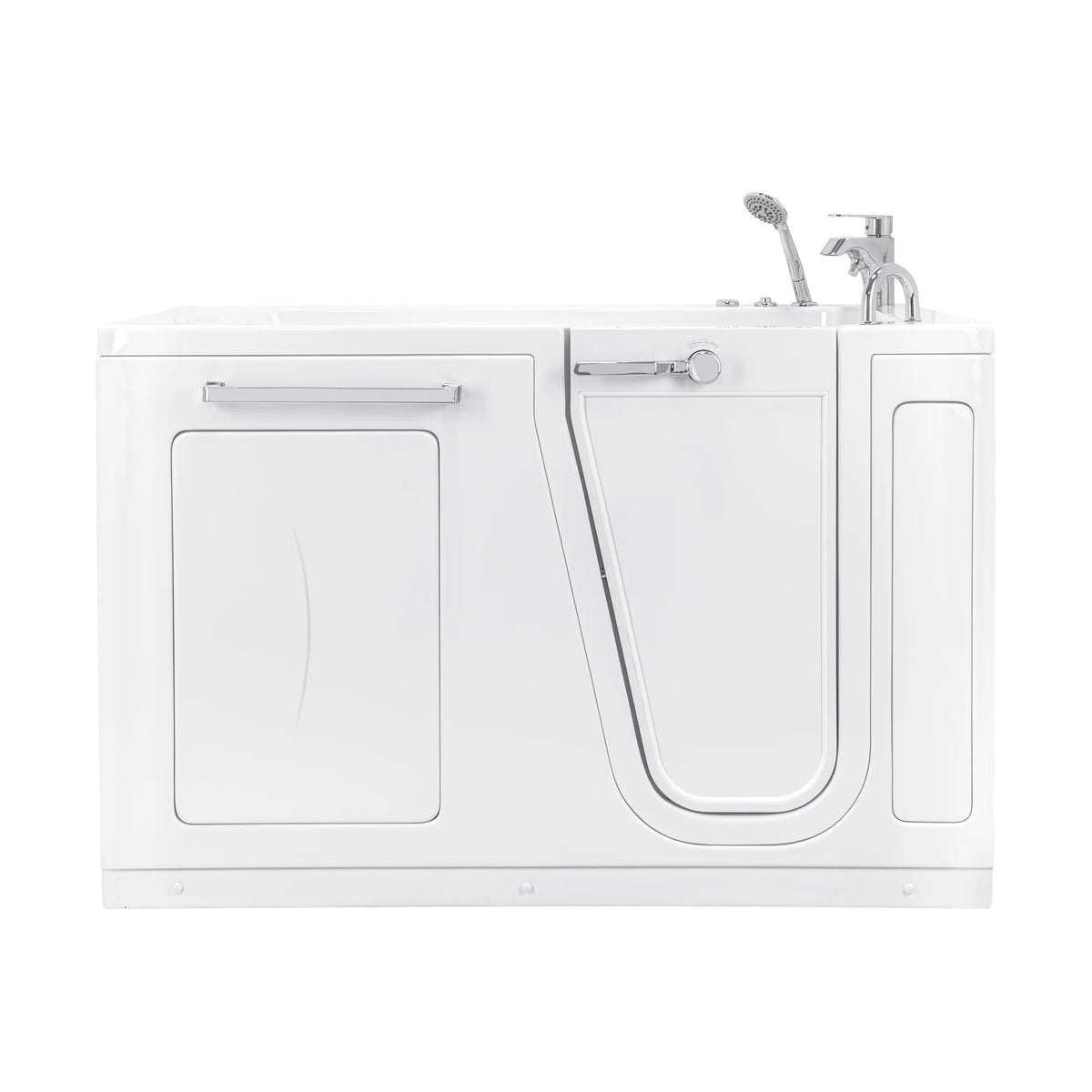 Ella's Bubbles Zen60 Acrylic Hydro Inward Swing Door Massage Walk in Tub EZ3060