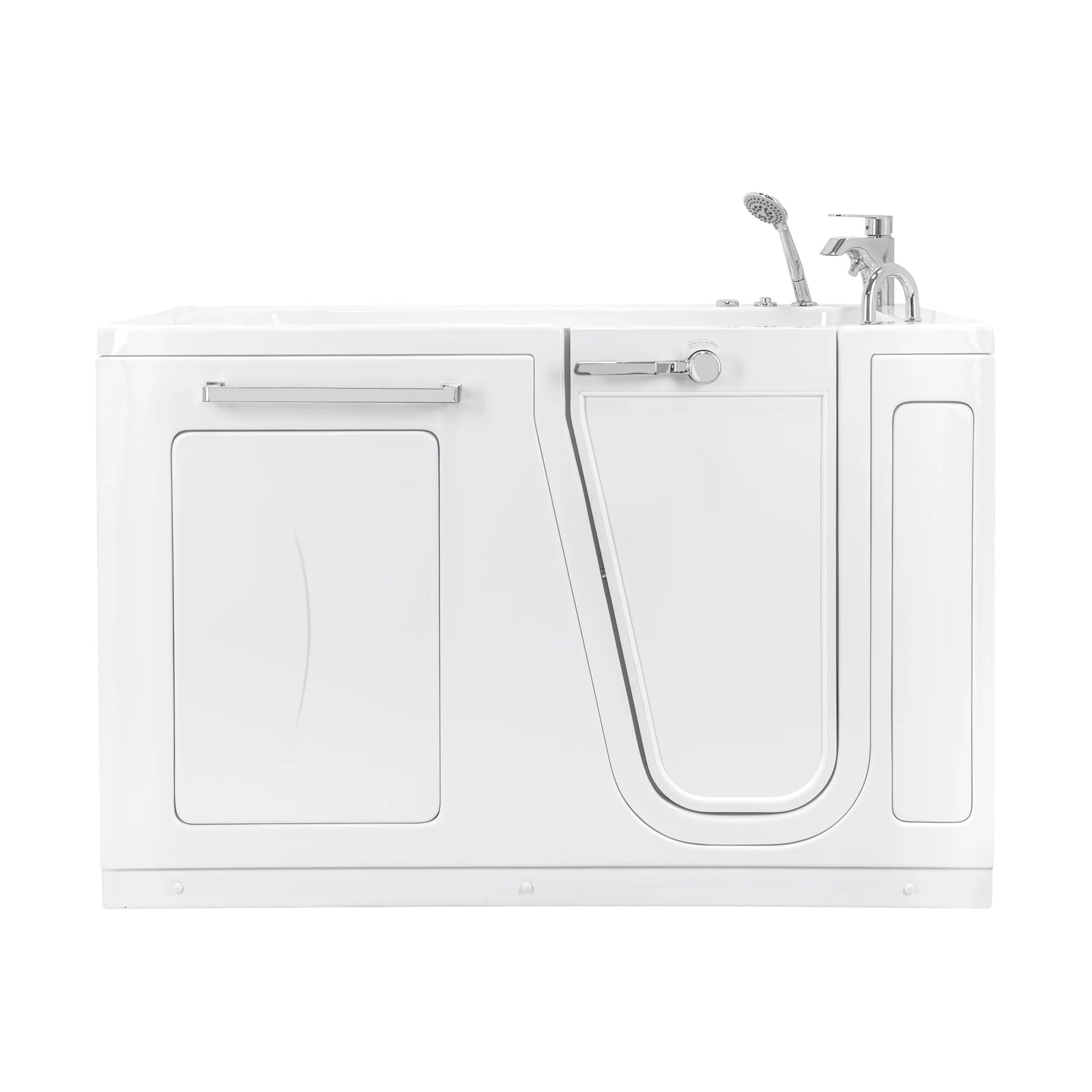 Ella's Bubbles Zen60 Acrylic Hydro Inward Swing Door Massage Walk in Tub EZ3060