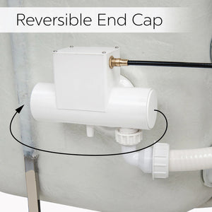 Ella's Bubbles Zen 30″x52″ Acrylic Hydro Inward Swing Door Massage Walk in Tub EZ3052