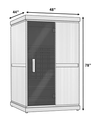 Finnmark 2-Person FD-2 Full-Spectrum Infrared Sauna FD-KN002