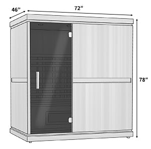 Finnmark 4-Person FD-3 Full Spectrum Infrared Sauna FD-KN003