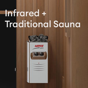 Finnmark 2-Person FD-4 Trinity Infrared & Steam Sauna Combo FD-KN004