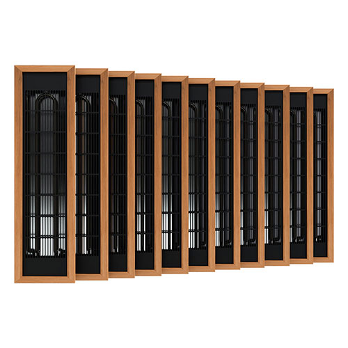 Finnmark Spectrum Plus™ 5' x 5' Infrared Heater Panel Kit, 3850 W, 240 V, 16.1 A SP5X5