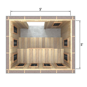 Finnmark Spectrum Plus™ 5' x 5' Infrared Heater Panel Kit, 3850 W, 240 V, 16.1 A SP5X5