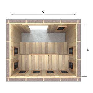 Finnmark Spectrum Plus™ 5' x 4' Infrared Heater Panel Kit, 3500 W, 240 V, 14.59 A SP5X4