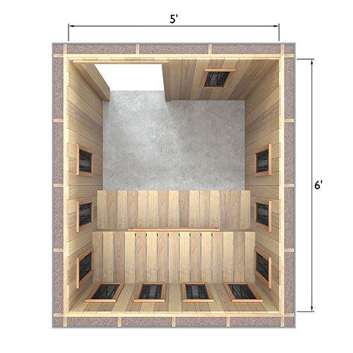 Finnmark Spectrum Plus™ 5' x 6' Infrared Heater Panel Kit, 4200 W, 240 V, 17.4 A SP5X6