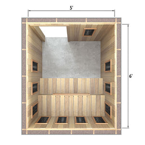Finnmark Spectrum Plus™ 5' x 6' Infrared Heater Panel Kit, 4200 W, 240 V, 17.4 A SP5X6