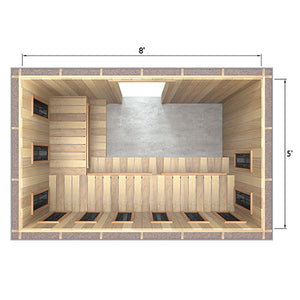 Finnmark Spectrum Plus™ 5' x 8' Infrared Heater Panel Kit, 4900 W, 240 V, 20.5 A SP5X8
