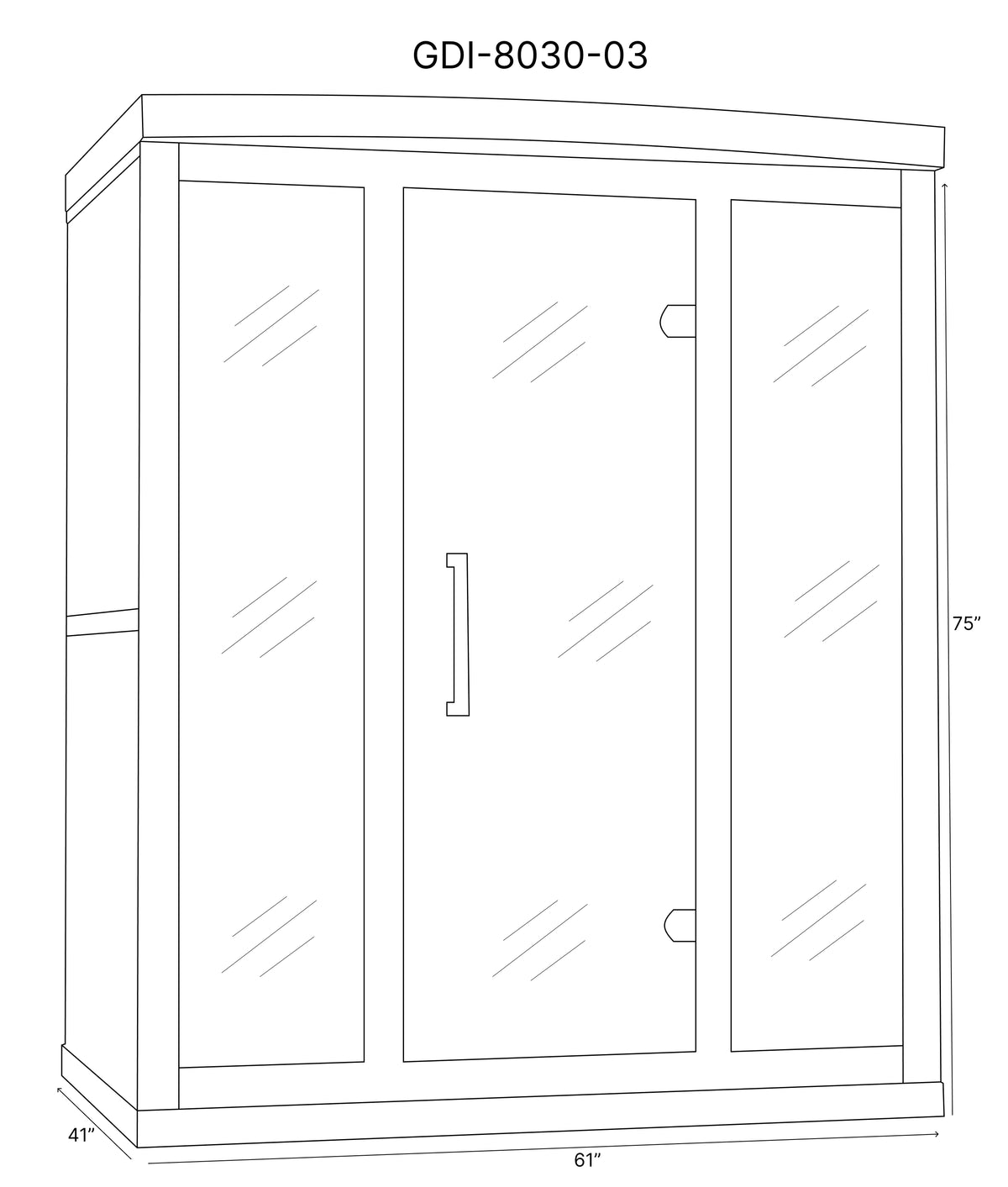 Golden Designs 3 Person 2025 Reserve Edition Full Spectrum with Himalayan Salt Bar GDI-8030-03