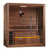 Golden Designs "Forssa Edition" 3-4 Person Traditional Steam Sauna Canadian Red Cedar Interior GDI-7203-01