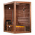 Golden Designs "Hanko Edition" 2-3 Person Traditional Steam Sauna Canadian Red Cedar Interior GDI-7202-01