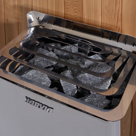 Golden Designs "Klosters" 6 Person Barrel Traditional Sauna - Pacific Cedar GDI-B006-01