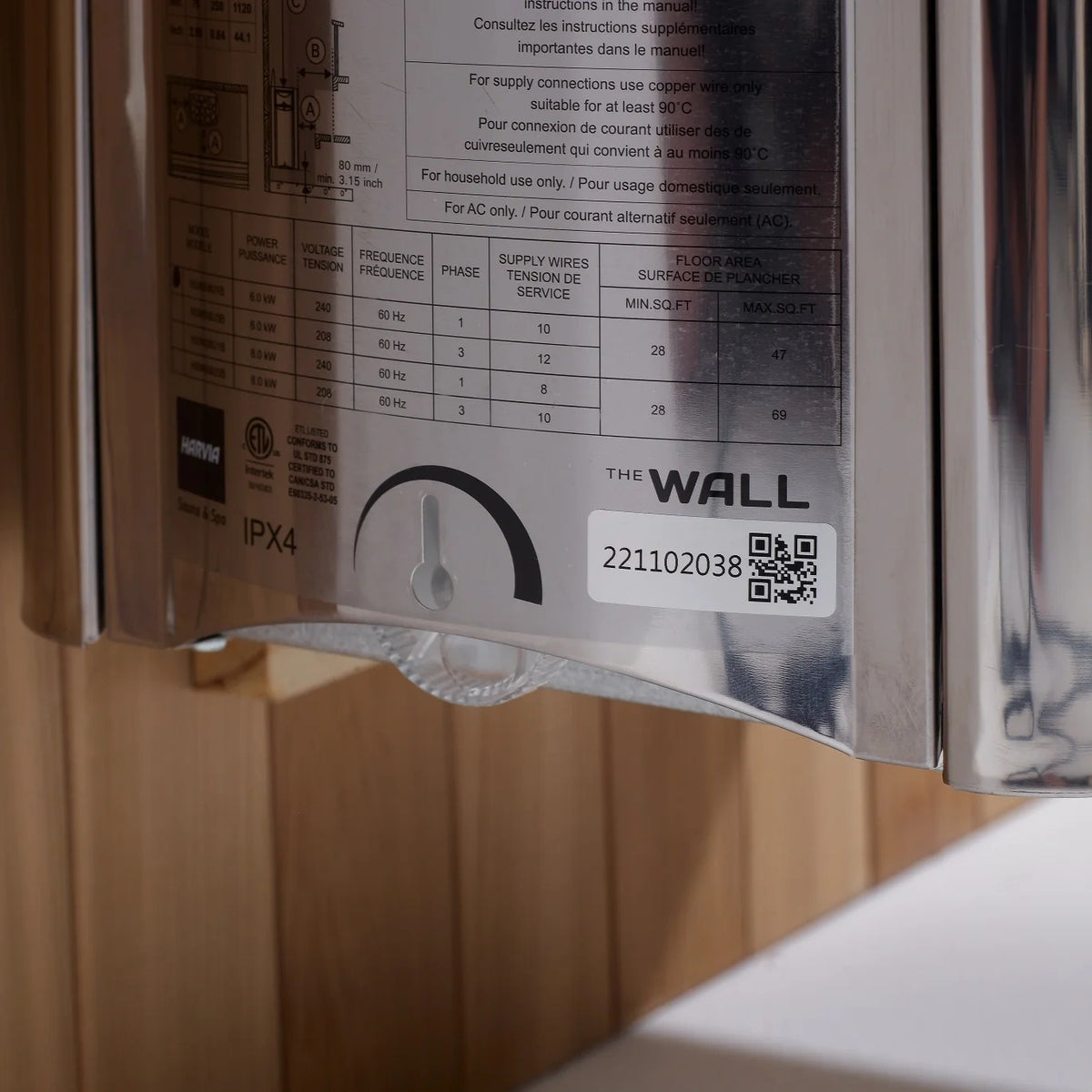 Golden Designs "Vorarlberg" 5 Person Traditional Outdoor Sauna - Canadian Hemlock GDI-8105-01