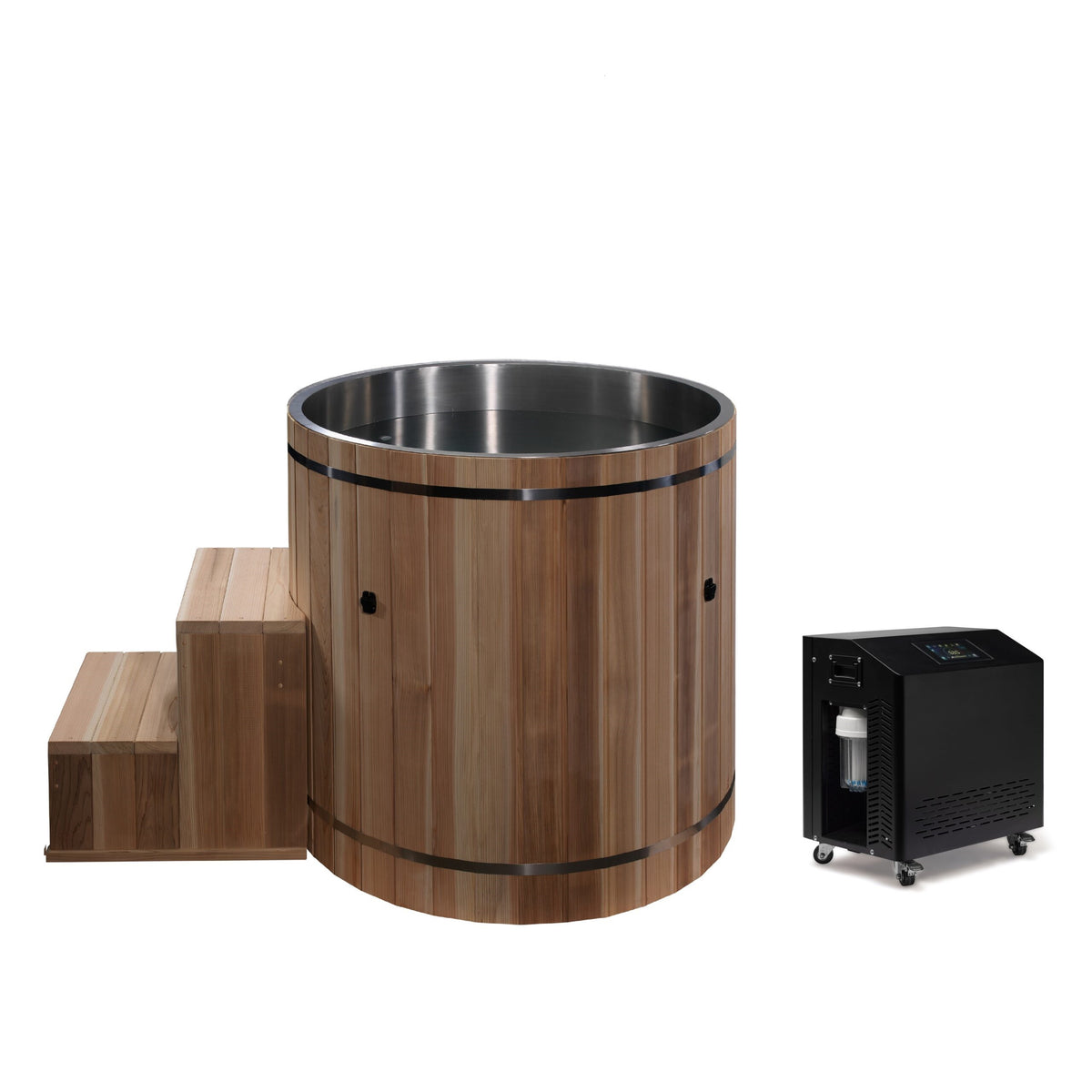 Golden Design Dynamic Cold Therapy Barrel 316 Stainless Steel Cold Plunge (Tub Only) DCT-B-042-USSPC