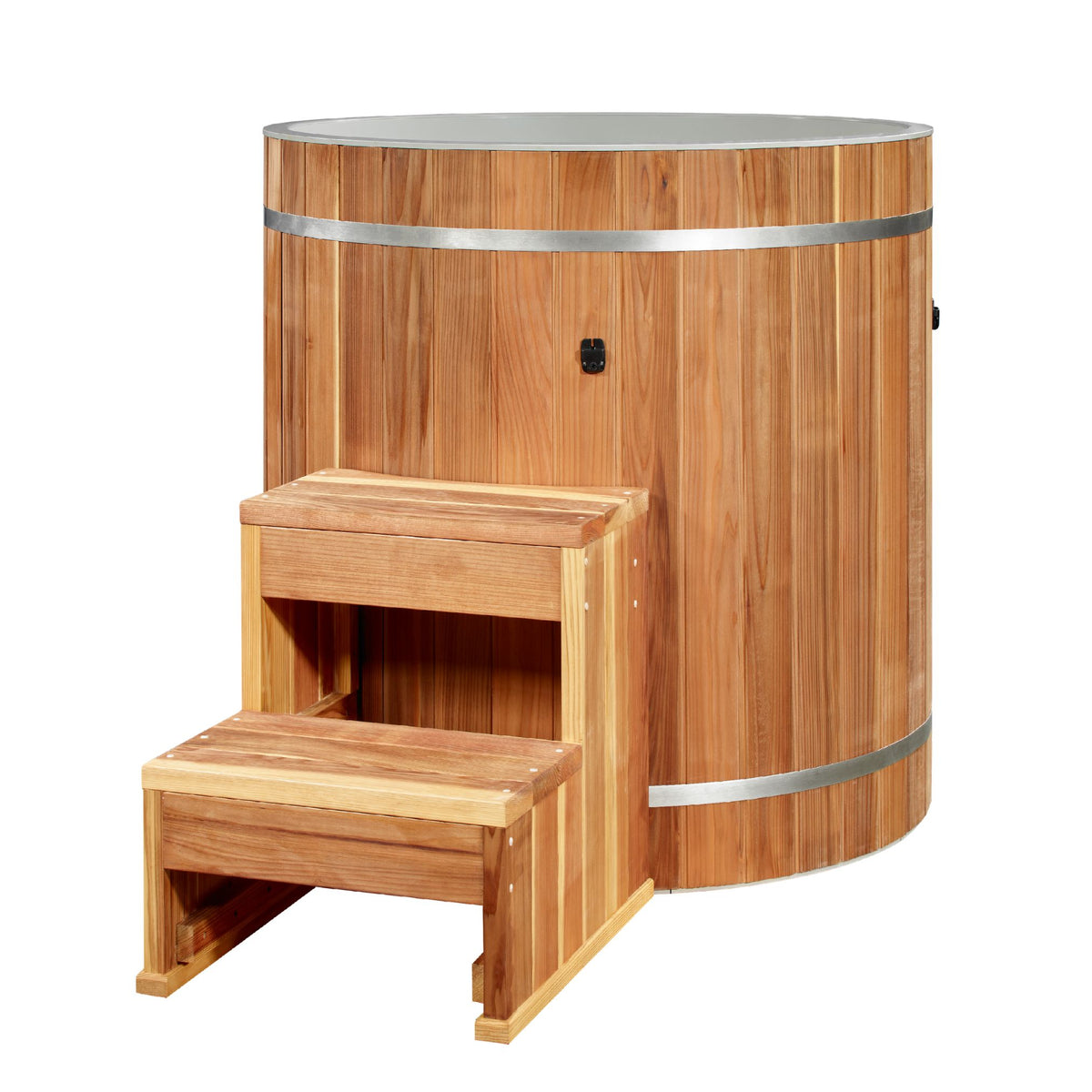 Golden Design Dynamic Cold Therapy Cedar Barrel Spa – Plastic Tub (Tub Only) DCT-B-042-PLPC-34