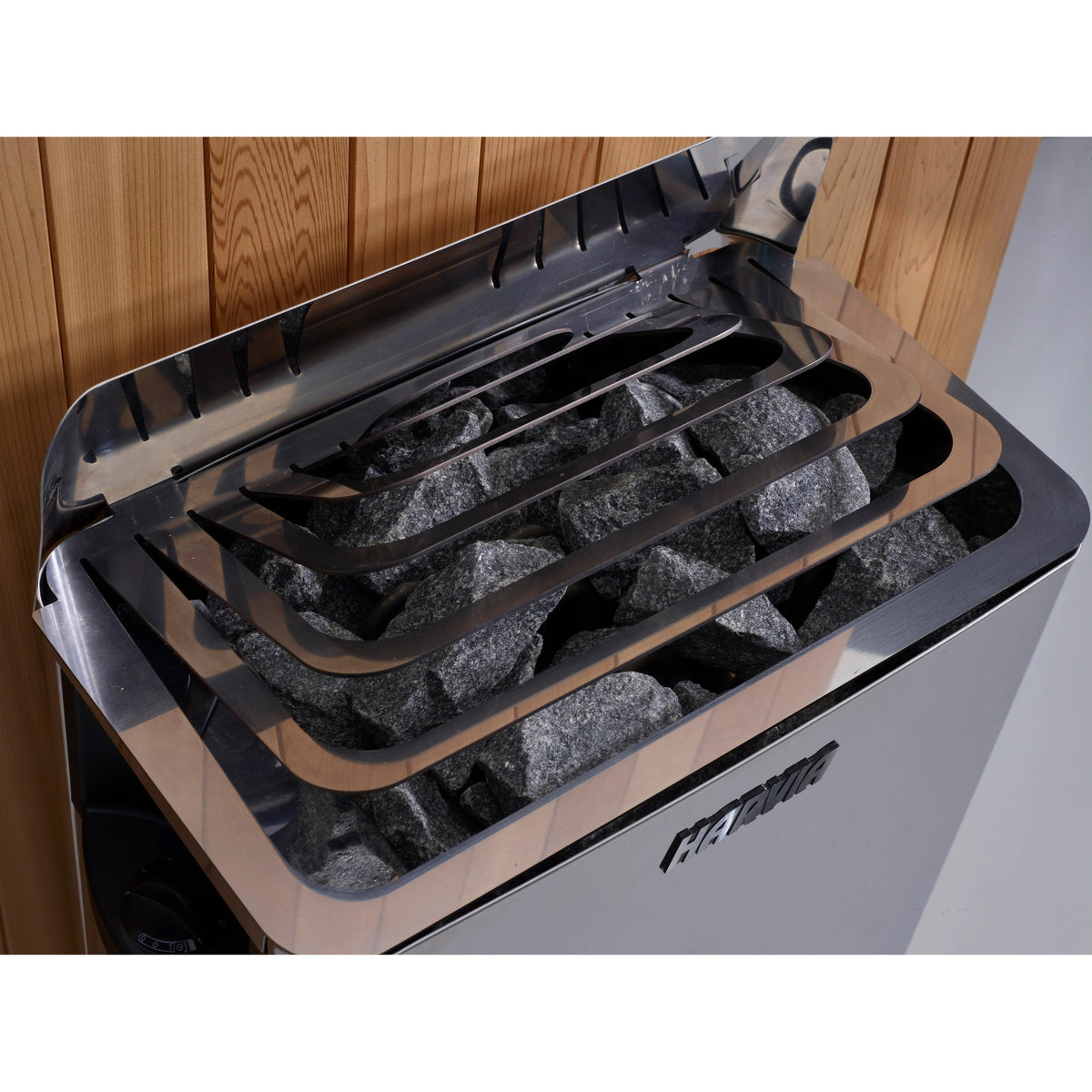 Golden Designs 2025 Toledo 6 Person Hybrid Sauna (Indoor) Full Spectrum and Harvia Traditional Stove GDI-8360-01