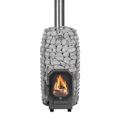 HUUM HIVE Mini Flow 8.5kW Wood-Burning Sauna Stove Package 128269