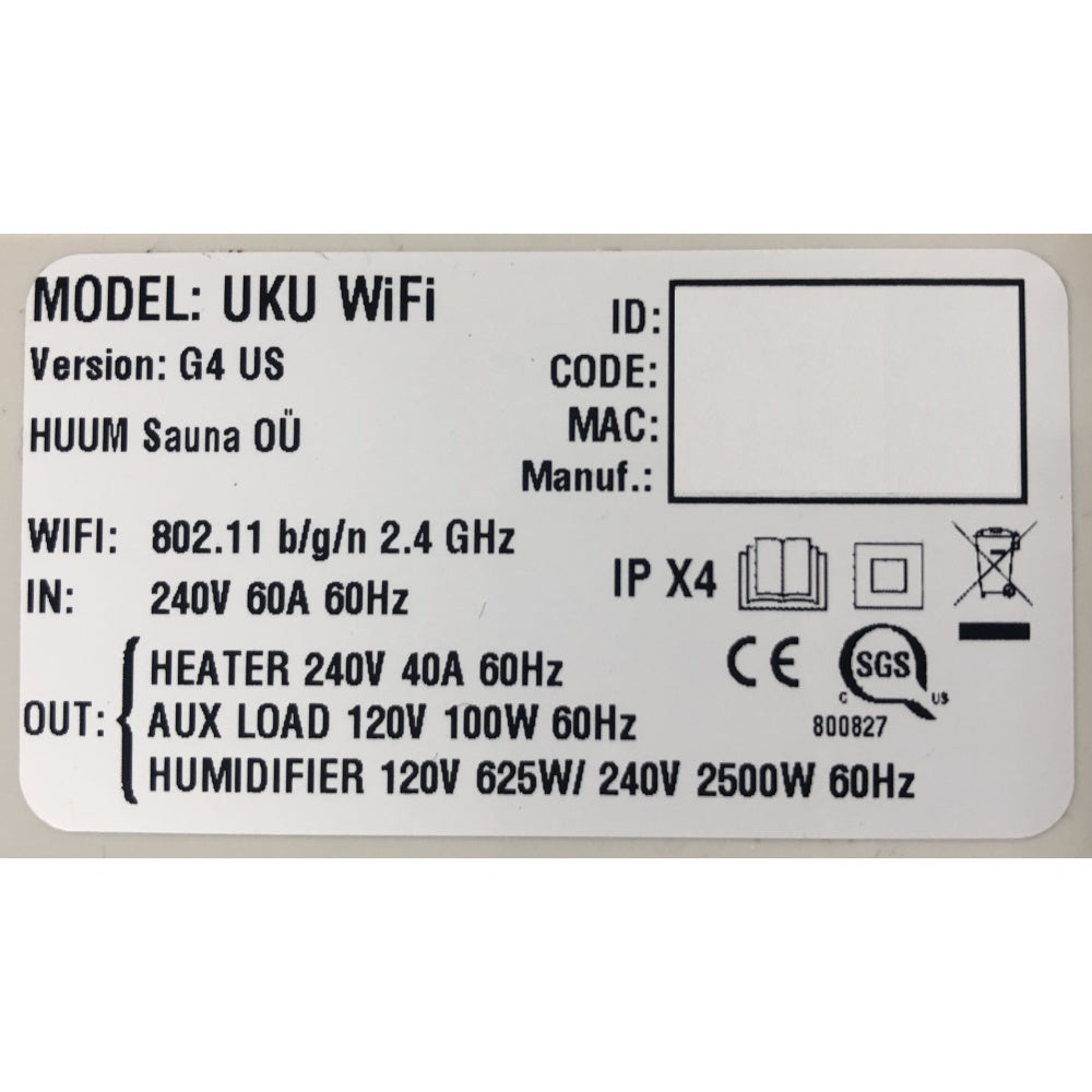 HUUM UKU Wi-Fi Control Module SP0030