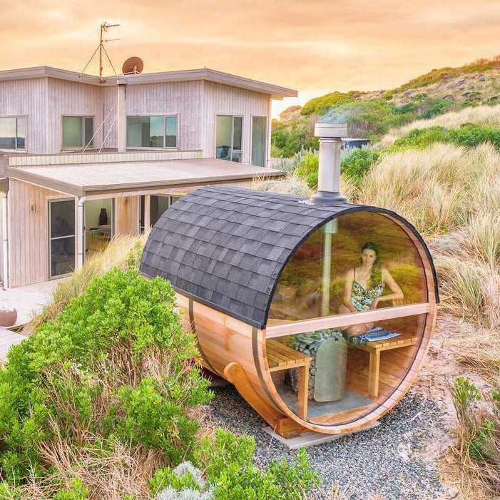 HUUM Barrel Sauna Chimney Kit Sauna Wood Stove Chimney Set H3101