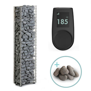 HUUM CLIFF Mini 4STU Pkg CLIFF Mini Series 4kW Sauna Heater Package 534-BDL-CLIFFM35STU