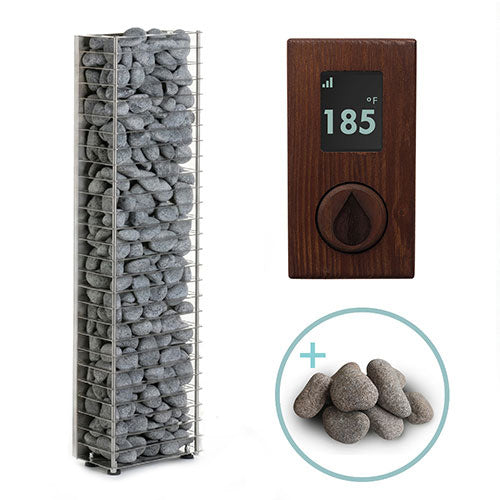 HUUM CLIFF Mini 4STU Pkg CLIFF Mini Series 4kW Sauna Heater Package 534-BDL-CLIFFM35STU