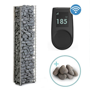 HUUM CLIFF Mini 4STU Pkg CLIFF Mini Series 4kW Sauna Heater Package 534-BDL-CLIFFM35STU